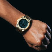 All Gold Casio Nautilus Watch