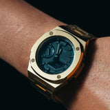 All Gold Casio Nautilus Watch