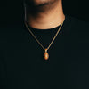 Gold AFL Football Pendant