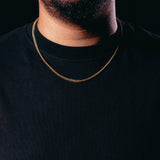 Gold Mini Franco Chain (925 Silver)