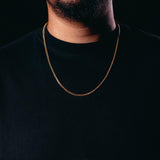 Gold Mini Franco Chain (925 Silver)