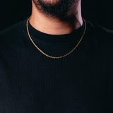 Gold Mini Rope Chain (925 silver)