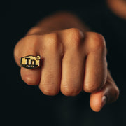 Gold Tn Air Ring