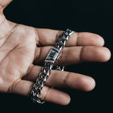 10mm Premium White Gold Miami Cuban Bracelet