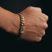 10mm Premium Gold Miami Cuban Bracelet