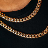 10mm Premium Gold Miami Cuban Chain