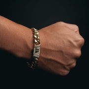 12mm Premium Gold Miami Cuban Bracelet