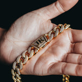 16MM Premium Iced Out Gold Miami Cuban Chain