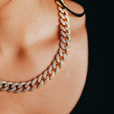 16MM Premium Iced Out Gold Miami Cuban Chain