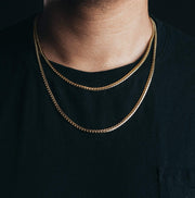 Gold Tight Link Cuban Chain