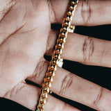6MM Gold Curb Link Bracelet