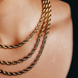 6mm Gold Rope Chain