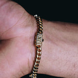 6mm Premium Gold Miami Cuban Bracelet