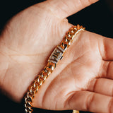 8mm Premium Gold Miami Cuban Chain