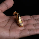 Gold AJ4 Shoe Pendant