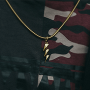 Gold Bolt Pendant