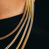 Gold Mini Franco Chain