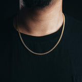 Gold Mini Cuban Link Chain