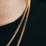 Gold Mini Cuban Link Chain