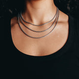 White Gold Mini Rope Chain