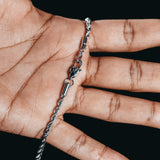 White Gold Mini Rope Chain